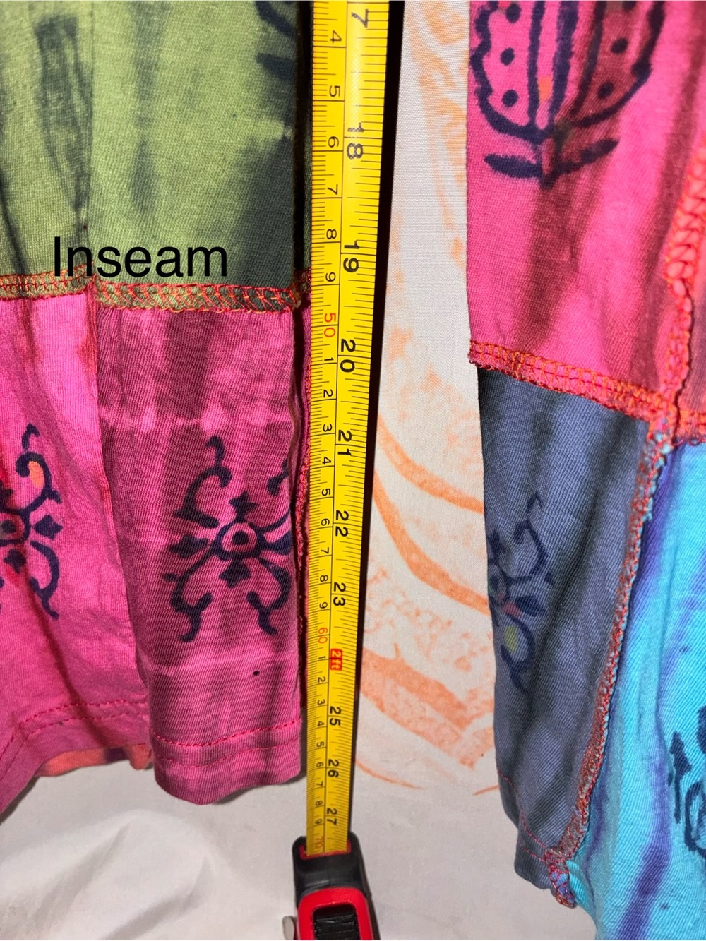 Rising International Multicolor Patchwork Overalls - Picture 5 of 13